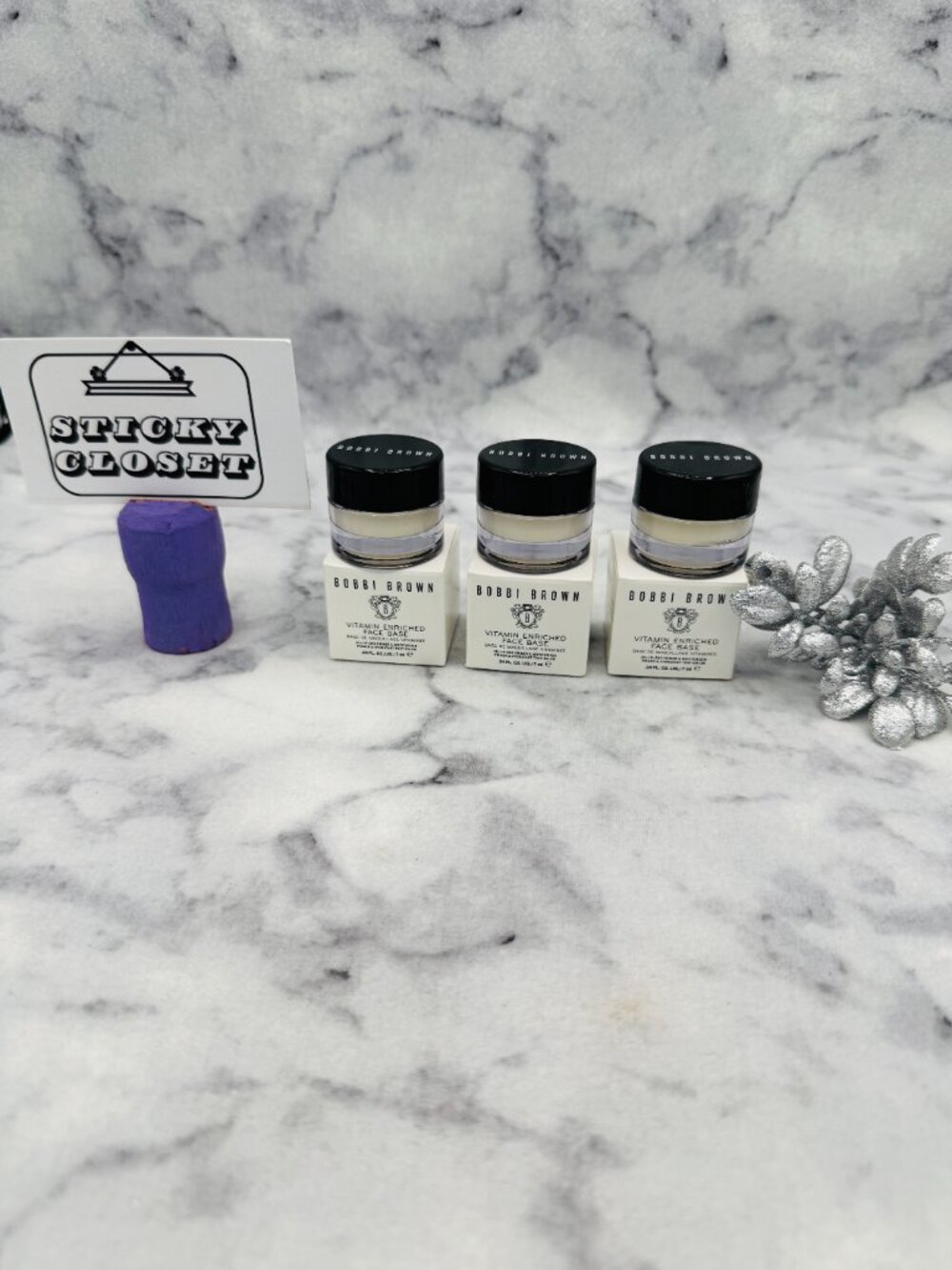 Bobbi Brown Skincare Set,Vitamin Enriched Face Base Hydrating Primer-3pc-BOX-NEW